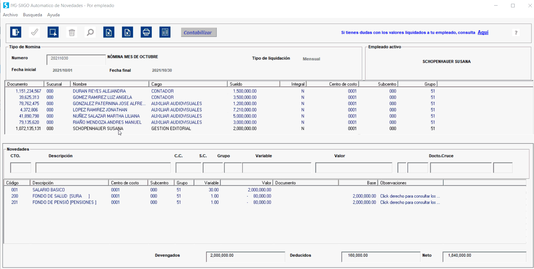 Cargue automático novedades 8
