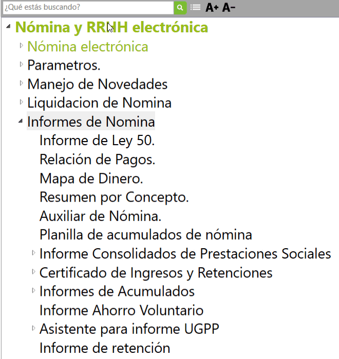 Informe de UGPP 1