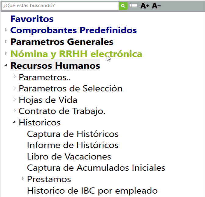 Informe históricos 1