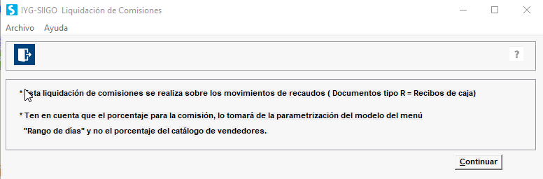 liquidación comisiones 2