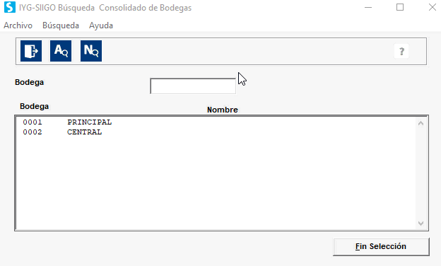 saldos consolidados