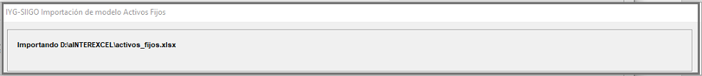 Interfaces desde excel – Activos fijos 9