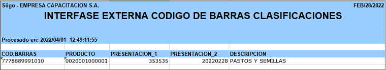 código 6