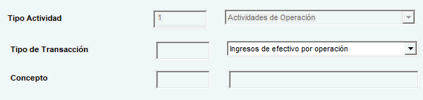 transacciones indirecto